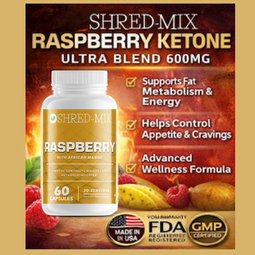 Raspberry Ketone Ultra Blend 600mg – Natural Thermogenic Fat Support