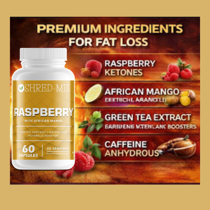 Raspberry Ketone Ultra Blend 600mg – Natural Thermogenic Fat Support