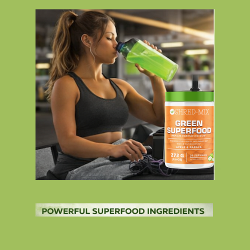 Shredmix Apple & Papaya Super Greens