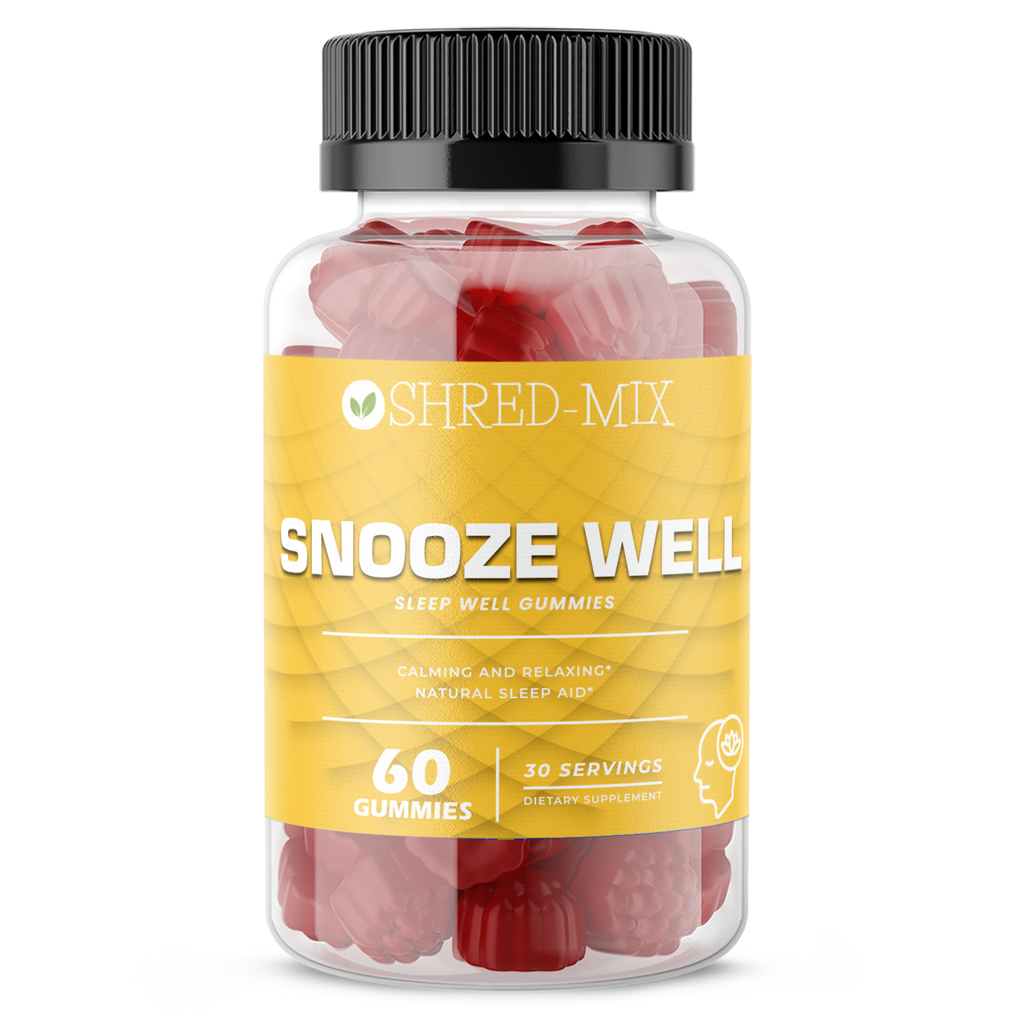 Snooze Well - reduce stress, enhance sleep, and improve long duration of sleep.