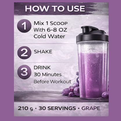 Shredmix Pre-Workout Matrix