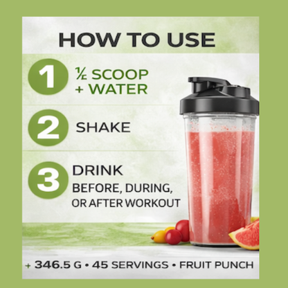 BCAA Shock Powder – Fruit Punch