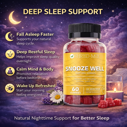 Sleep Well Gummies – Natural Nighttime Sleep Support