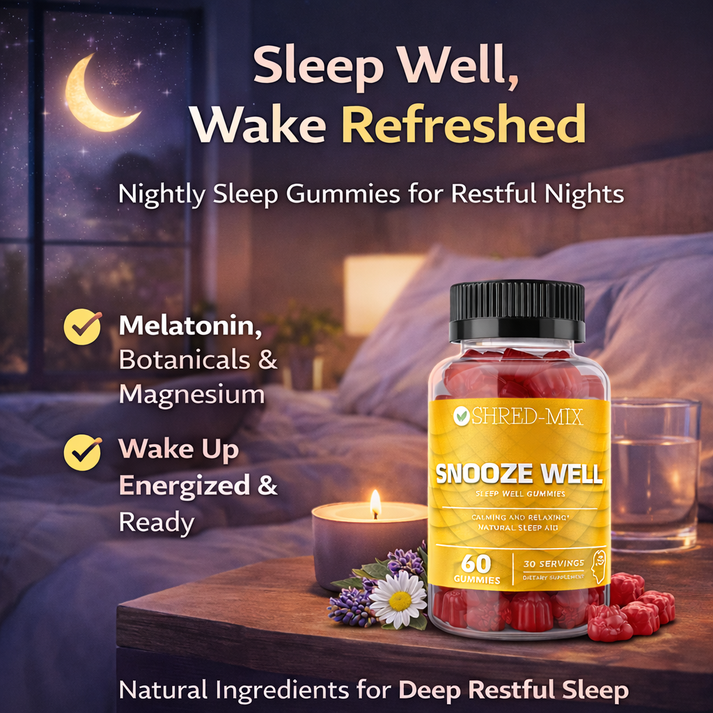 Sleep Well Gummies – Natural Nighttime Sleep Support